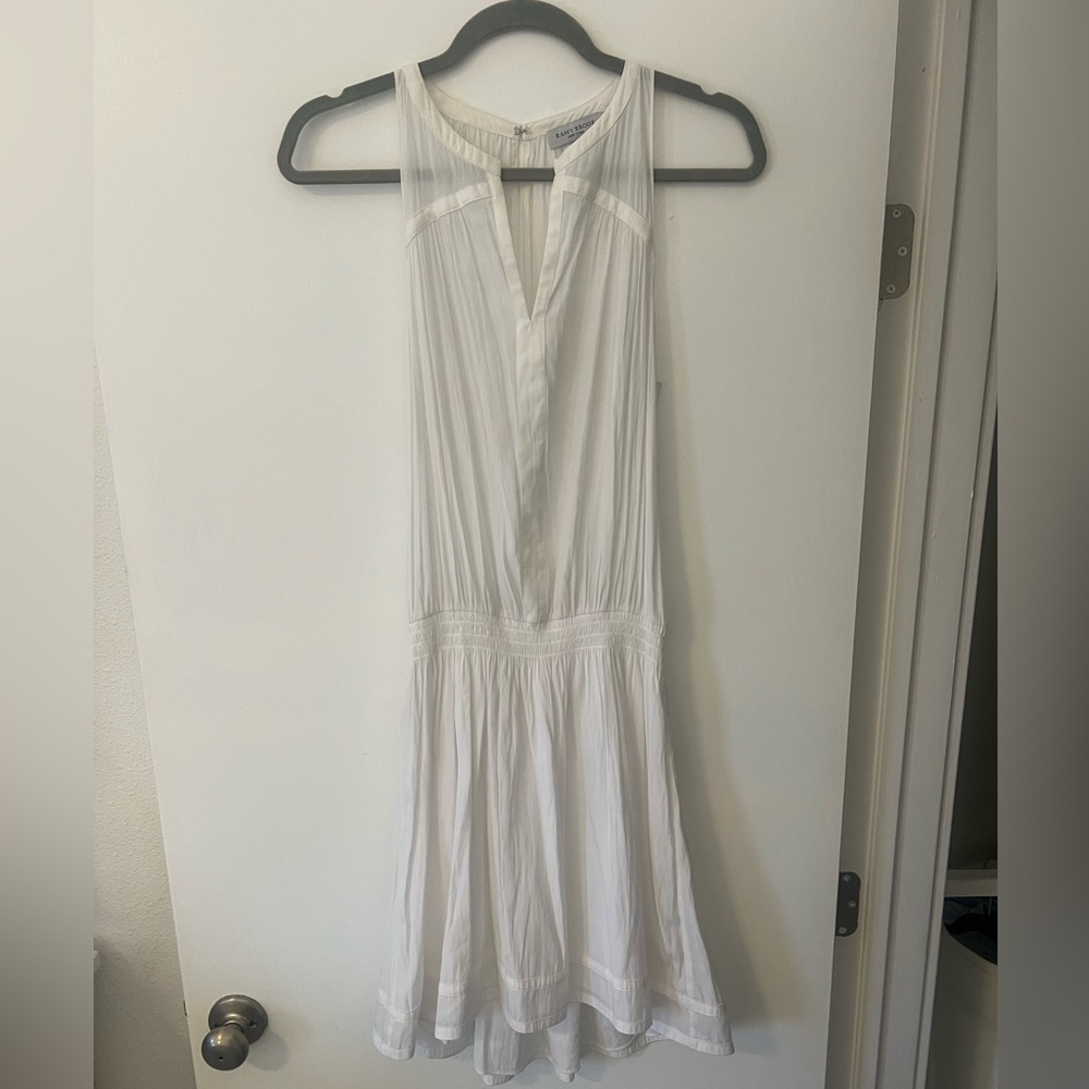 Ramy Brook White Mini Dress